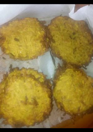 Una foto de Tortitas de chayote a la Mario's