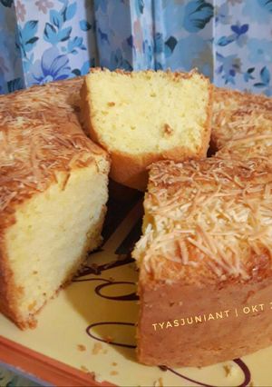 Foto resep 22. Bolu Keju Panggang (week 1)