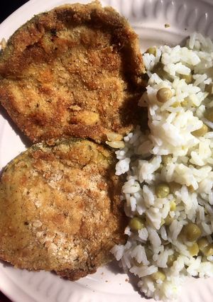 Una foto de Milanesas de zapallito