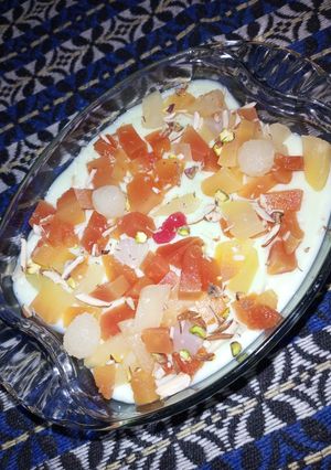A picture of Banana trifle.