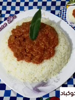 صورة لوصفة ارز بصوص التونة
