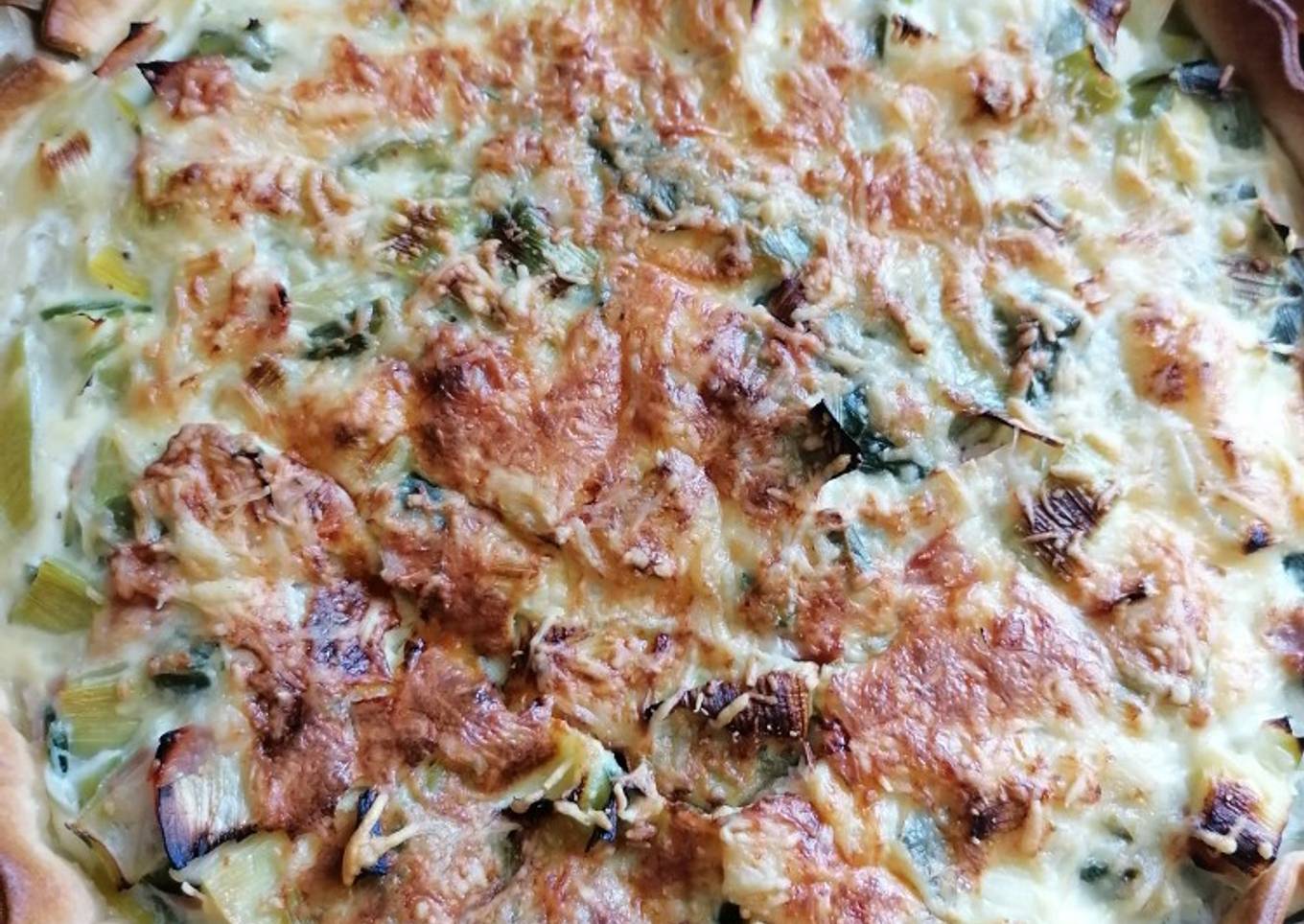 Quiche poireaux