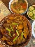 Vietnamese Sweet and Sour Soup (Canh Chua) and Braised Catfish (Ca Bong Lau Kho To)