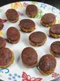 Alfajorcitos de cacao saludables
