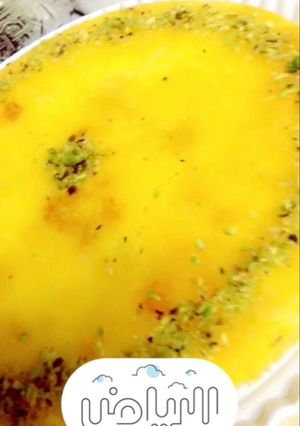 صورة لوصفة كنافة بالزعفران
