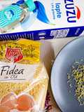 Fidea cu lapte fără zahăr