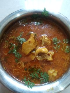 मटण ची भाजी (mutton bhaji recipe in marathi) रेसिपी चे मुख्य फोटो