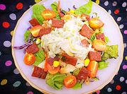 Gambar selada romaine salad