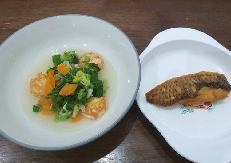 Gurame Goreng dan Sapo Tahu (Mpasi Anak 1+)