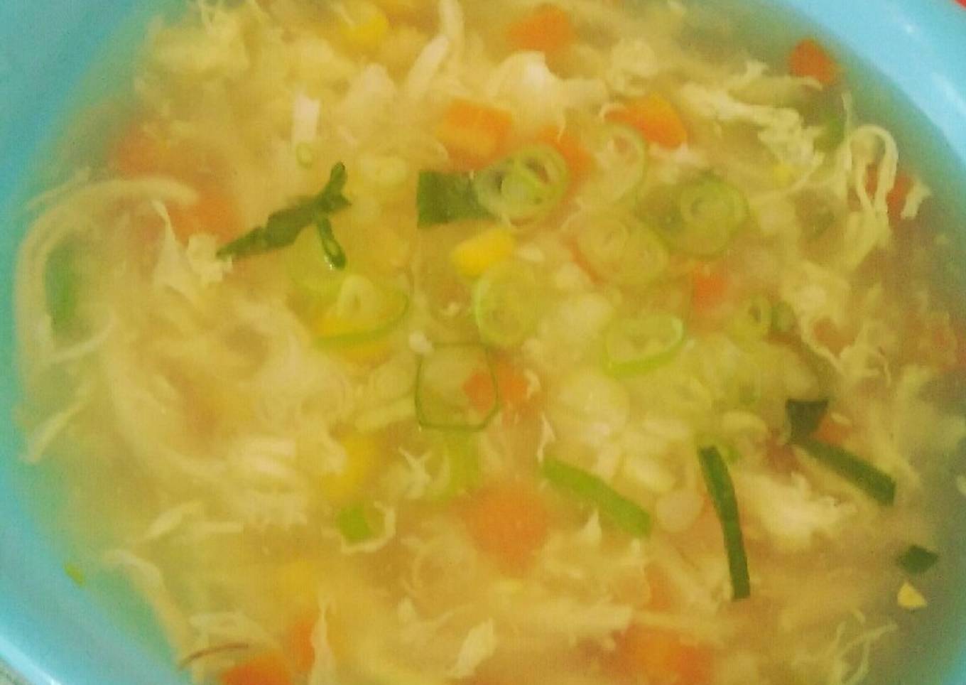 Sup jagung ayam