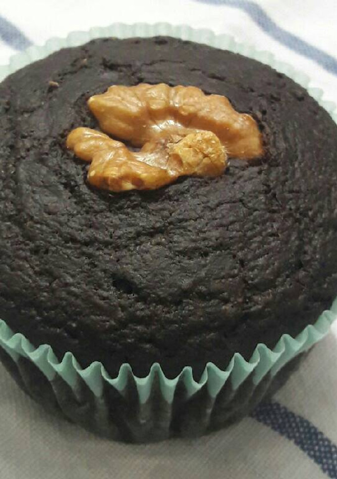 Una foto de Muffins de menta y chocolate