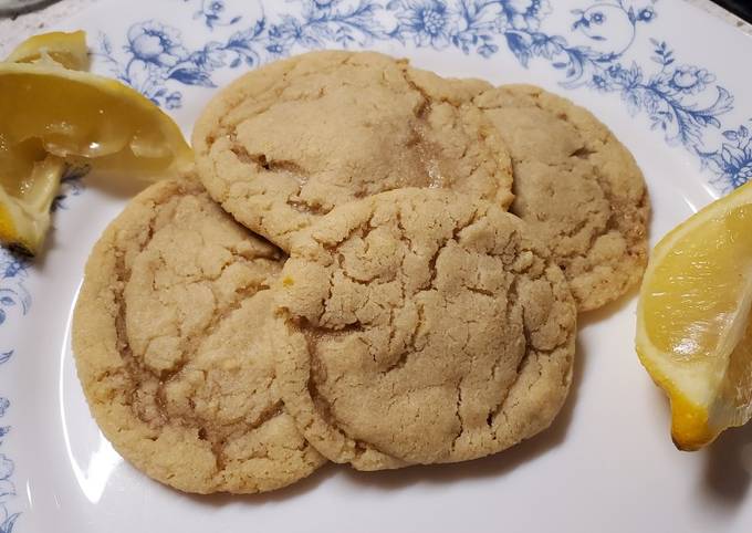 Steps to Prepare Super Quick Homemade Lemon Sugar Cookies