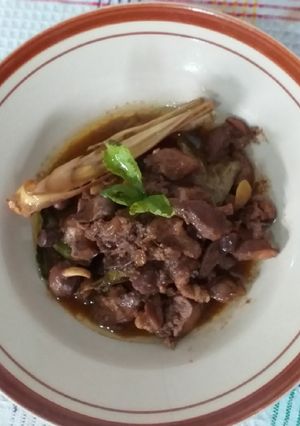 Foto resep Gongso Ati Ampela
