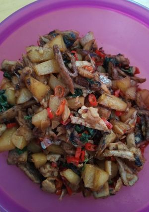 Foto resep Tongkol Suwir Kentang
