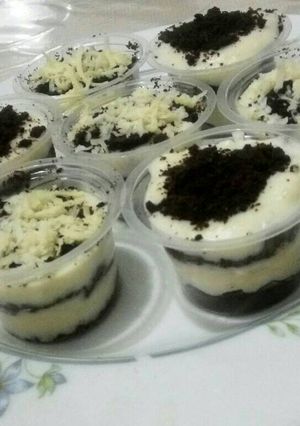 Foto resep Cheese cake lumer oreo 😋😍😘