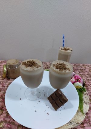 A picture of Chocolate coffee shake.