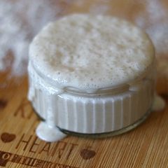 A picture of Sourdough starter 🥖 🐾.