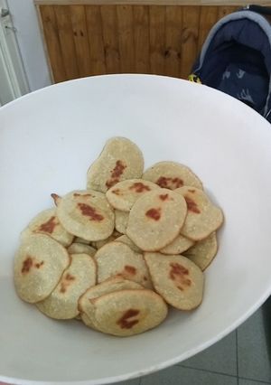 Una foto de Galletas de banana y coco