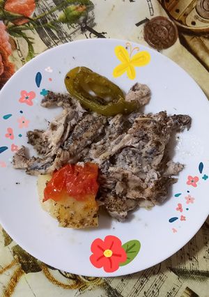 Φωτογραφία της συνταγής Γαύρος στο φούρνο