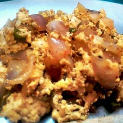 A picture of Paneer bhurji.