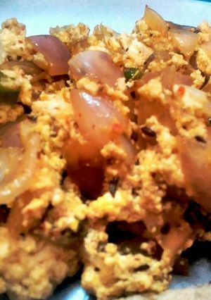 A picture of Paneer bhurji.