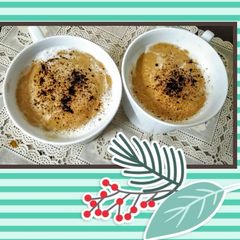 A picture of Frothy coffee.