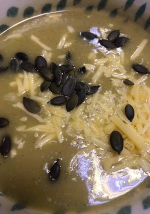 Une photo de Soupe de courgettes
