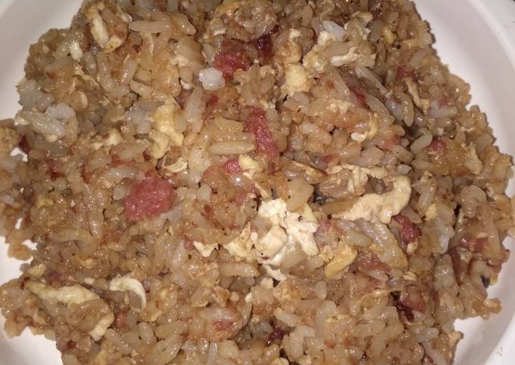 Cara termudah untuk Musim Semi Untuk Mencoba Di RumahNasi goreng kornet