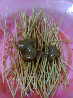 Foto resep Mie Lidi bumbu basah