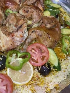 صورة لوصفة كبسه دجاج