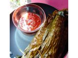 Pepes ikan kembung bumbu rujak