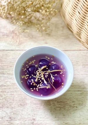 Hình của món Chè Khoai Lang Tím.