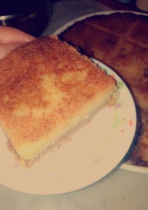 صورة لوصفة قلب اللوز بطبقة شوكولا