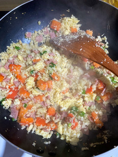 低熱量花椰菜偽炒飯 的食譜成品照片