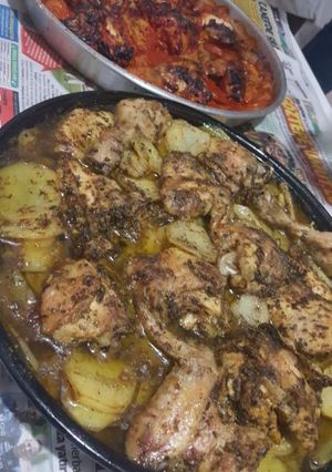 A picture of Chicken and Potato Casserole.