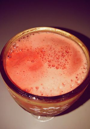 A picture of Beetroot juice.