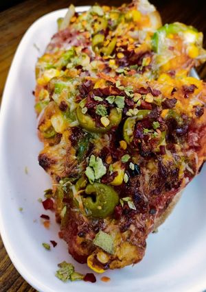 A picture of Desi Pizza.