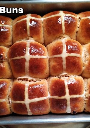 A picture of Hot Cross Buns.