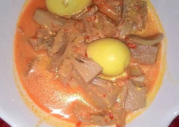 Gulai nangka sederhana