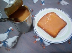 Una foto de Dulce de leche en olla de cocción lenta