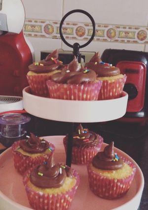Una foto de Cupcake de vainilla