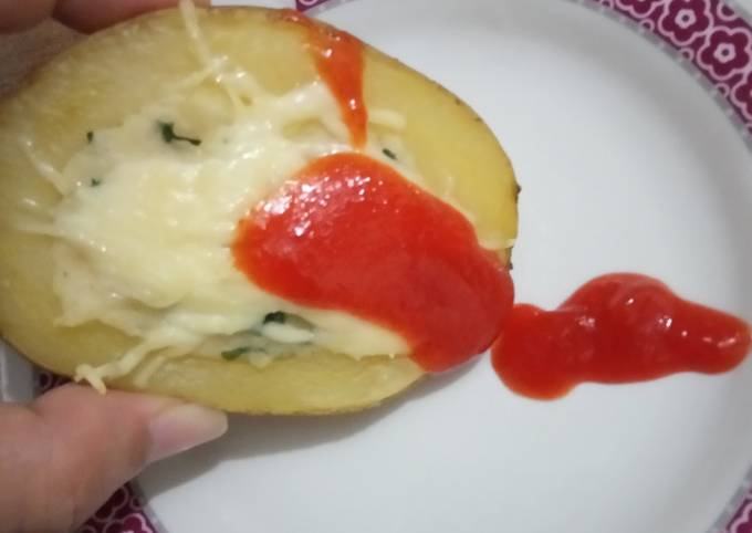 Resep 263) Kentang Panggang Sederhana Anti Gagal