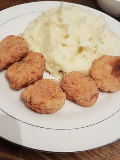 Una foto de Nuggets de pollo caseros
