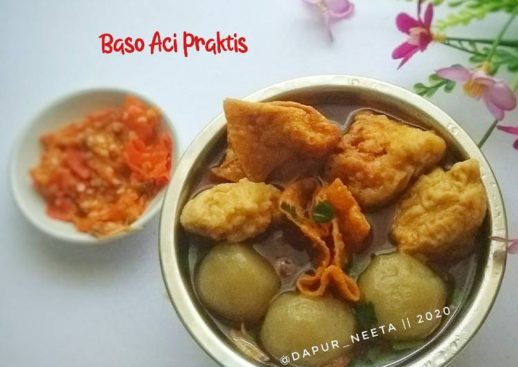 Bumbu Baso Aci Praktis | Bahan Membuat Baso Aci Praktis Yang Lezat Sekali