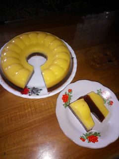 Foto resep Puding jagung manis coklat
