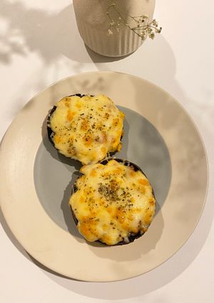 Foto resep Portobello Mushroom With Bechamel Sauce