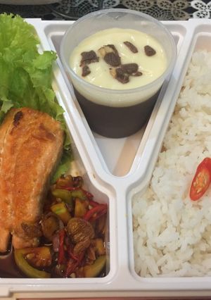 Foto resep Grilled Salmon Sambal Dabu2 Kecap #PejuangDapur #PeduliKankerPayudara