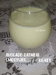 Foto resep #107 Avocado Oatmeal Smoothie with Honey