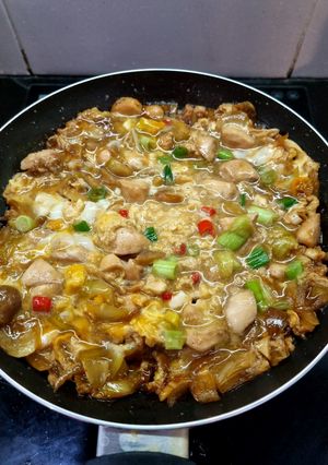 Foto resep Oyakodon