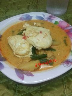 Foto resep Gulai Ceplok Telur